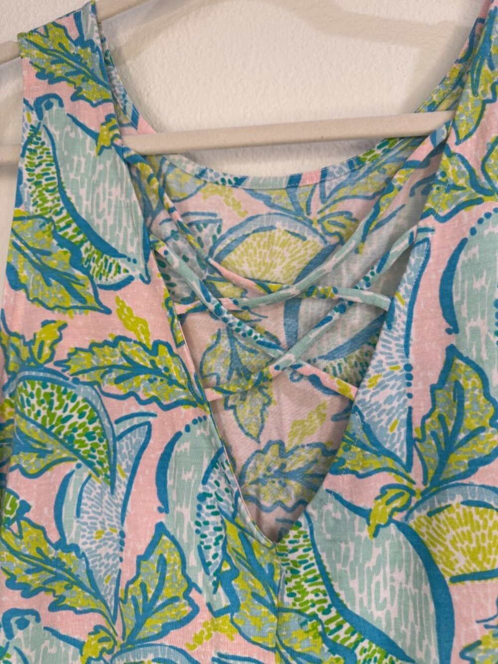 Lilly Pulitzer Citrus Print Sleeveless Tank Top Women's XL - Picture 4 of 7